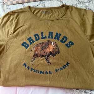 J. Crew Kids Brown Badlands National Park Tee